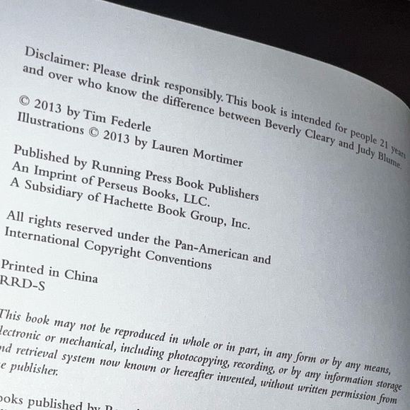 New book for ages 21+ , Tequila Mockingbird : Cocktails with a Literary Twist - Picture 2 of 12